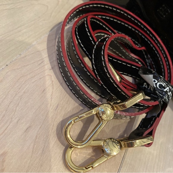 Arcadia Black Patent Leather Tote Bag - Picture 13 of 15